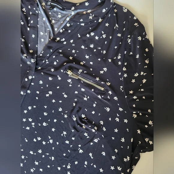 SOLD! INC Women's 3X Riley Ditsy Floral Pullover Long Sleeve - Picture 8 of 14